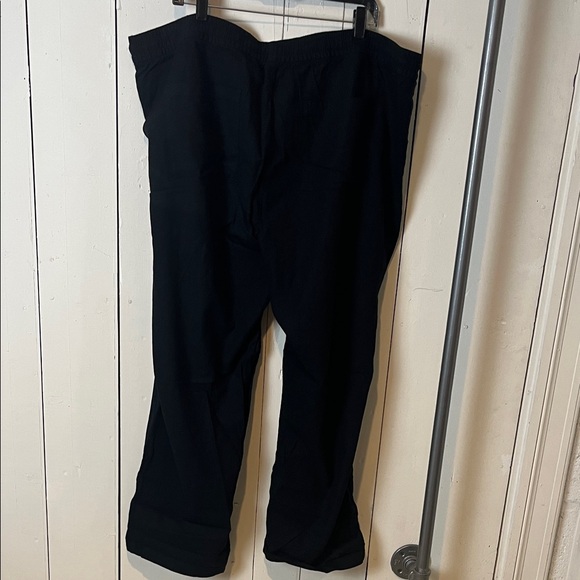 Old Navy Women’s Black Linen Lounge Pants XXL - Picture 4 of 5